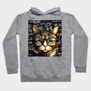 Einstein Smart Cat Hoodie